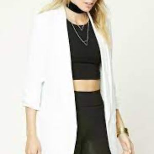 Forever 21 Longline Blazer